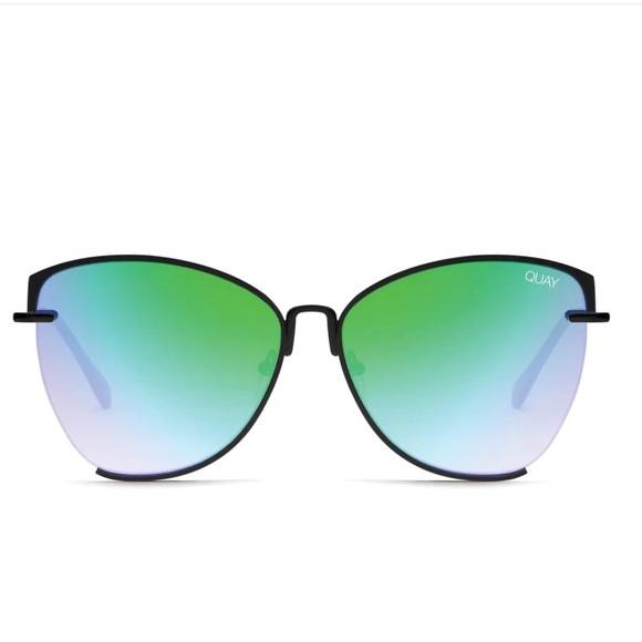 Quay Australia Accessories - Quay Australia Dusk to Dawn Rainbow Mirrored Sunglasses